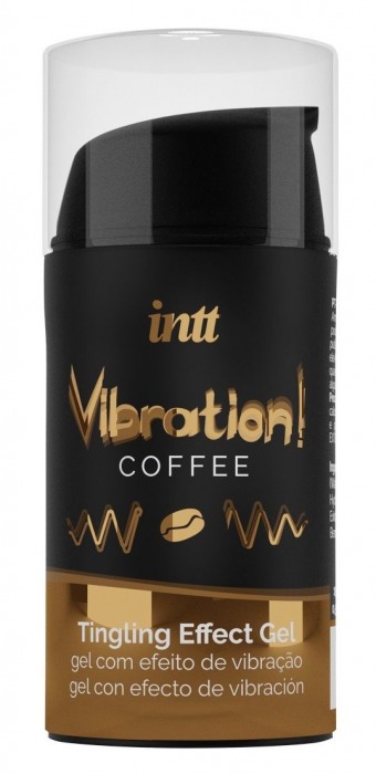 Жидкий интимный гель с эффектом вибрации Vibration! Coffee - 15 мл. - INTT - купить с доставкой в Ижевске