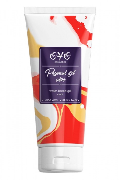 Анальная смазка на водной основе OYO Personal Gel Aloe - 50 мл. - OYO - купить с доставкой в Ижевске