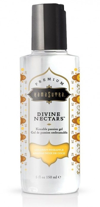 Гель-лубрикант на водной основе Divine Nectars Vanilla с ароматом ванили - 150 мл. - Kama Sutra - купить с доставкой в Ижевске