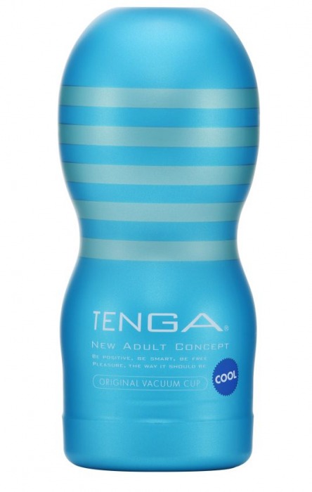 Мастурбатор с охлаждающей смазкой TENGA Original Vacuum Cup Cool - Tenga - в Ижевске купить с доставкой