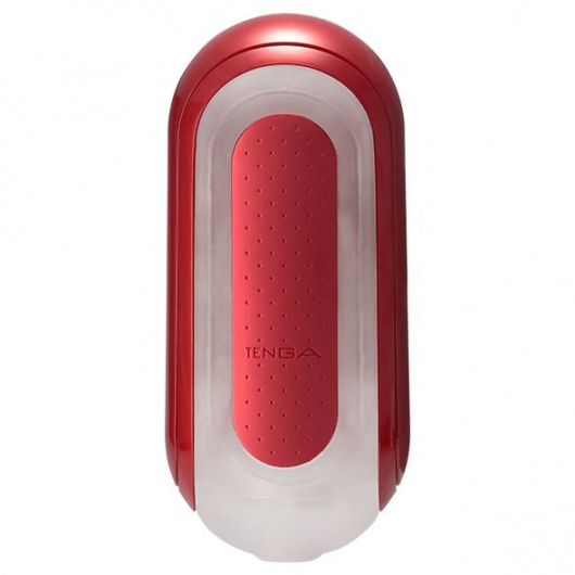 Красный мастурбатор Flip Zero Red   Warmer с подогревом - Tenga - в Ижевске купить с доставкой