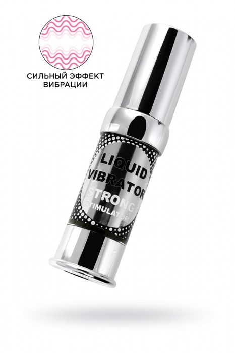 Жидкий вибратор с усиленным эффектом Liquid Vibrator Strong Stimulator - 15 мл. - Secret Play - купить с доставкой в Ижевске