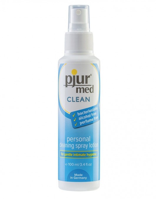 Гигиенический спрей pjur MED Clean Spray - 100 мл. - Pjur - купить с доставкой в Ижевске