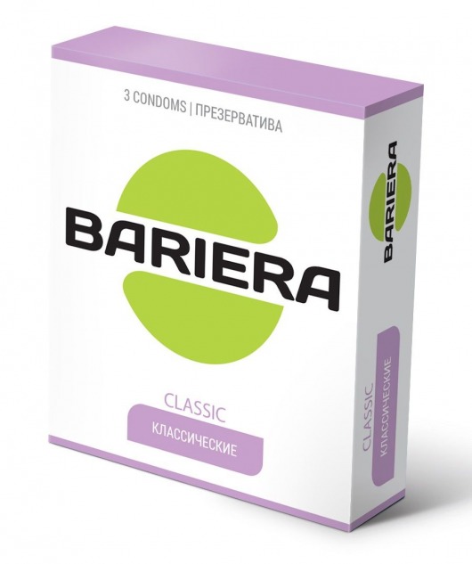 Классические презервативы Bariera Classic - 3 шт. - Bariera - купить с доставкой в Ижевске