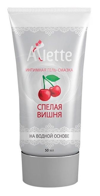 Интимная гель-смазка на водной основе Arlette  Спелая вишня  - 50 мл. - Arlette - купить с доставкой в Ижевске