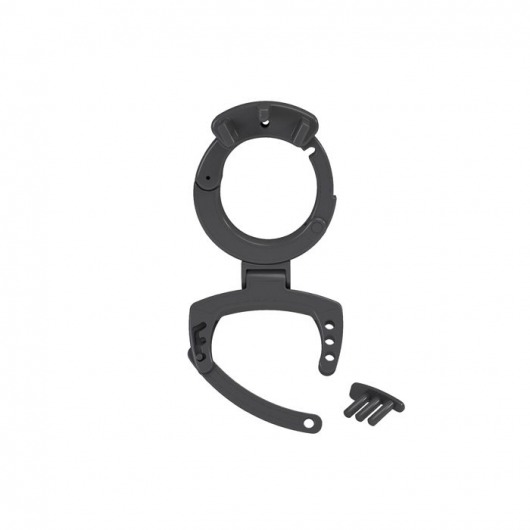 Кольцо с зажимом для мошонки для пояса верности Pubic Enemy - MyStim - купить с доставкой в Ижевске