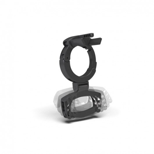 Кольцо с зажимом для мошонки для пояса верности Pubic Enemy - MyStim - купить с доставкой в Ижевске