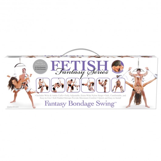 Секс-качели Fantasy Bondage Swing White - Pipedream - купить с доставкой в Ижевске