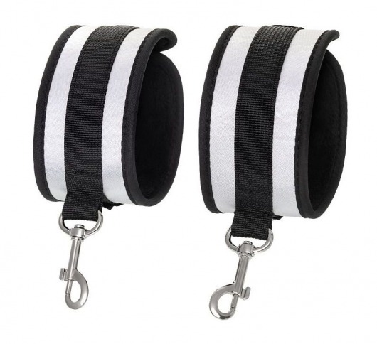 Серебристо-черные оковы Anonymo - ToyFa - купить с доставкой в Ижевске