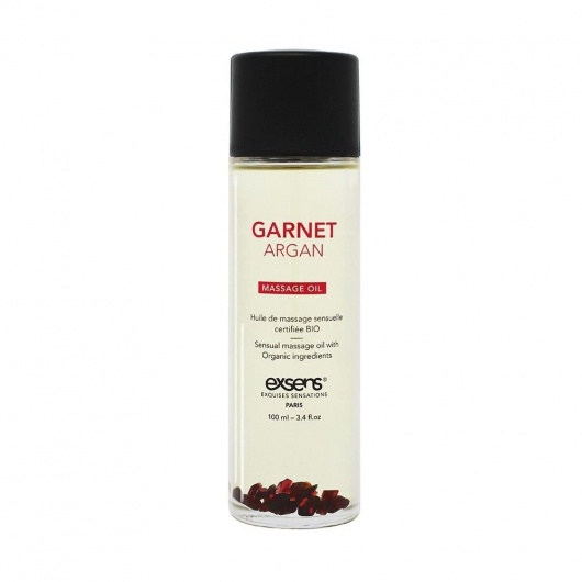 Органическое массажное масло GARNET ARGAN - 100 мл. - Exsens - купить с доставкой в Ижевске