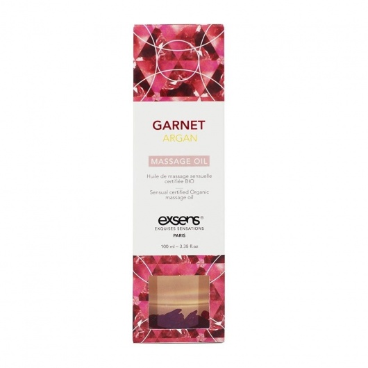 Органическое массажное масло GARNET ARGAN - 100 мл. - Exsens - купить с доставкой в Ижевске