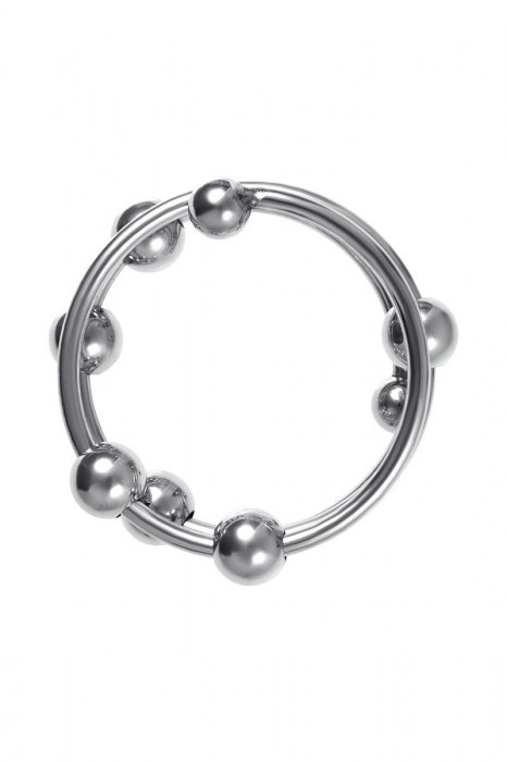 Большое металлическое кольцо под головку пениса - ToyFa - купить с доставкой в Ижевске