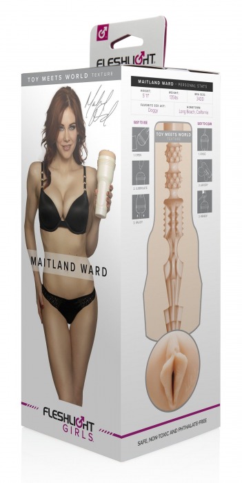 Мастурбатор-вагина Fleshlight Girls - Maitland Ward Toy Meets World - Fleshlight - в Ижевске купить с доставкой
