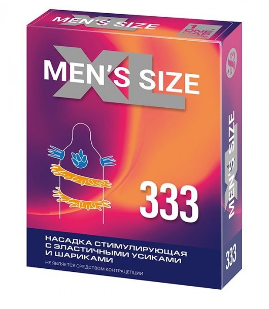 Стимулирующая насадка на пенис MEN SIZE 333 - Sitabella - в Ижевске купить с доставкой