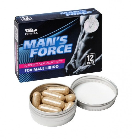 Пищевой концентрат для мужчин MANS FORCE  - 12 капсул - Sitabella - купить с доставкой в Ижевске