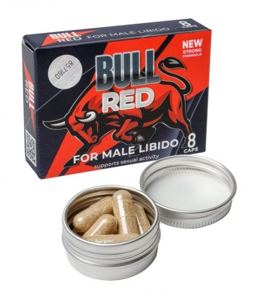 Пищевой концентрат для мужчин BULL RED - 8 капсул - Sitabella - купить с доставкой в Ижевске