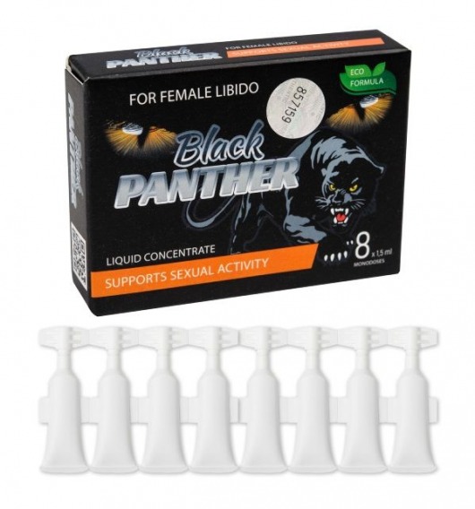 Пищевой концентрат для женщин BLACK PANTER - 8 монодоз (по 1,5 мл.) - Sitabella - купить с доставкой в Ижевске