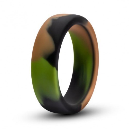 Эрекционное кольцо камуфляжной расцветки Silicone Camo Cock Ring - Blush Novelties - в Ижевске купить с доставкой