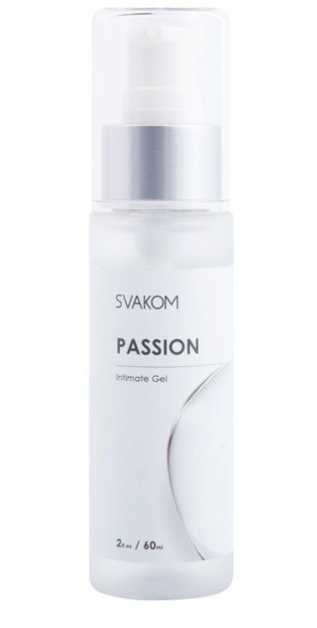 Смазка на водной основе Passion Intimate Gel - 60 мл. - Svakom - купить с доставкой в Ижевске