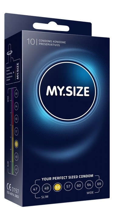 Презервативы MY.SIZE размер 53 - 10 шт. - My.Size - купить с доставкой в Ижевске