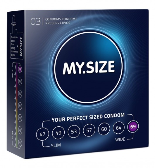 Презервативы MY.SIZE размер 69 - 3 шт. - My.Size - купить с доставкой в Ижевске