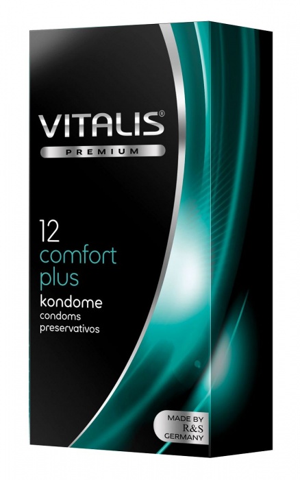 Контурные презервативы VITALIS PREMIUM comfort plus - 12 шт. - Vitalis - купить с доставкой в Ижевске