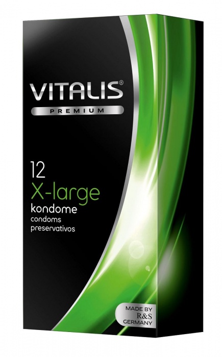 Презервативы увеличенного размера VITALIS PREMIUM x-large - 12 шт. - Vitalis - купить с доставкой в Ижевске