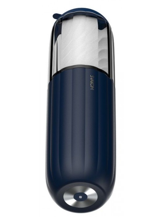 Черно-белый интерактивный мастурбатор Alex Neo 2 - Svakom - в Ижевске купить с доставкой