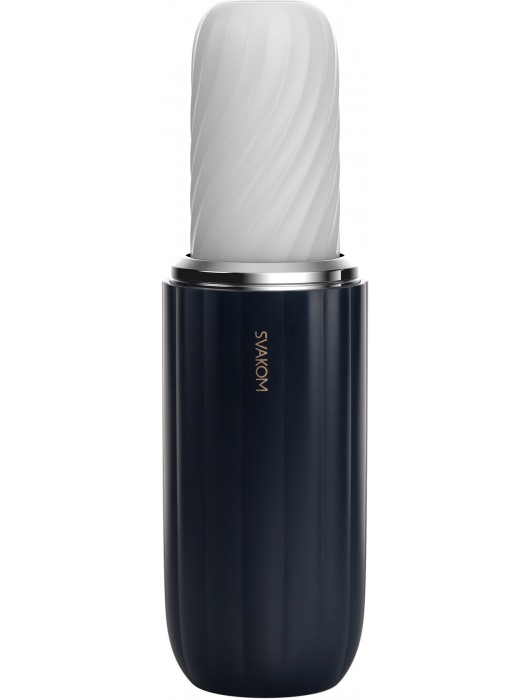 Черно-белый интерактивный мастурбатор Alex Neo 2 - Svakom - в Ижевске купить с доставкой