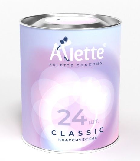 Классические презервативы Arlette Classic - 24 шт. - Arlette - купить с доставкой в Ижевске