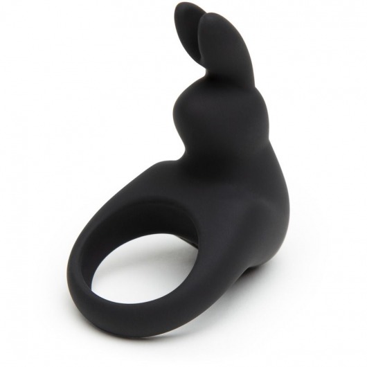 Черное эрекционное виброкольцо Happy Rabbit Rechargeable Rabbit Cock Ring - Happy Rabbit - в Ижевске купить с доставкой