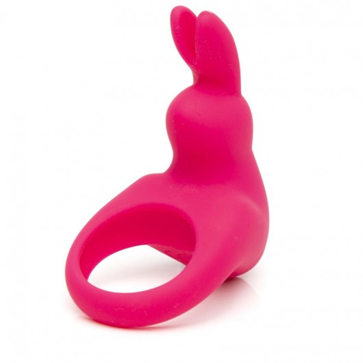 Розовое эрекционное виброкольцо Happy Rabbit Rechargeable Rabbit Cock Ring - Happy Rabbit - в Ижевске купить с доставкой