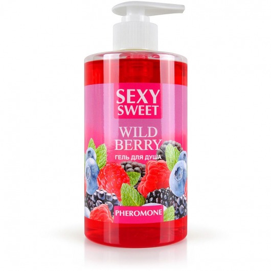 Гель для душа Sexy Sweet Wild Berry с ароматом лесных ягод и феромонами - 430 мл. -  - Магазин феромонов в Ижевске