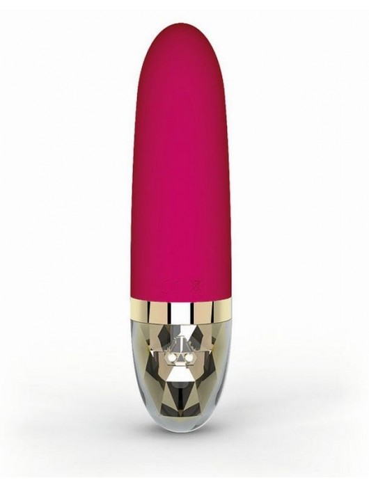 Ярко-розовый водонепроницаемый вибратор Sleak Freak - 14,5 см. - MyStim