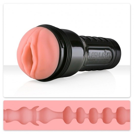 Мастурбатор-вагина Fleshlight - Pink Lady Mini-Lotus - Fleshlight - в Ижевске купить с доставкой
