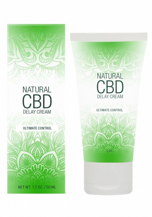 Крем-пролонгатор Natural CBD Delay Cream - 50 мл. - Shots Media BV - купить с доставкой в Ижевске