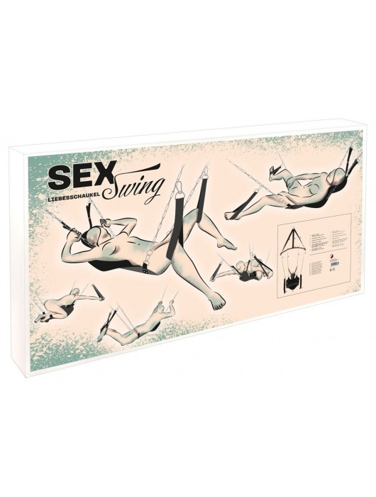 Секс-качели с лежаком и подголовником Sex Swing - Orion - купить с доставкой в Ижевске