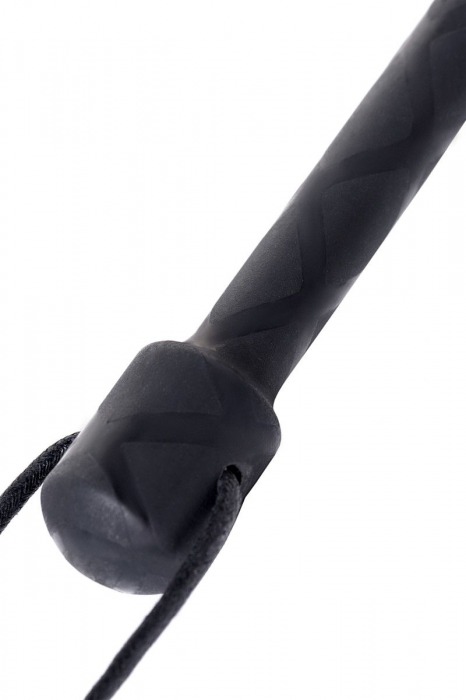 Чёрный стек с фигуркой леопарда на наконечнике - 21 см. - ToyFa - купить с доставкой в Ижевске