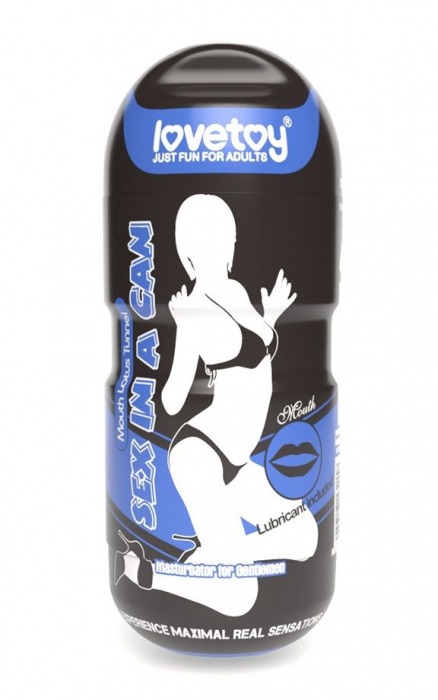 Мастурбатор-ротик с вибрацией Sex In A Can Mouth Lotus Tunnel - Lovetoy - в Ижевске купить с доставкой