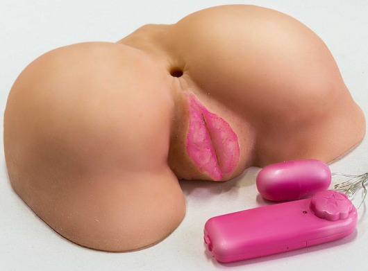 Вибровагина с двумя отверстиями и с выносным пультом - LOVETOY (А-Полимер) - в Ижевске купить с доставкой