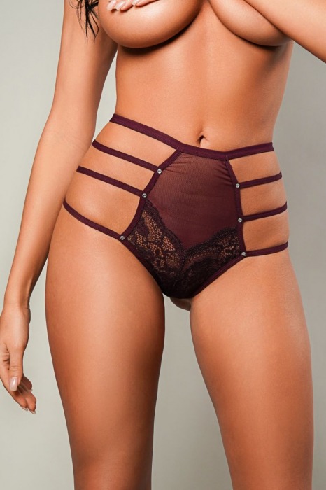 Сексуальные высокие трусики с атласным бантом сзади - Amor El купить с доставкой