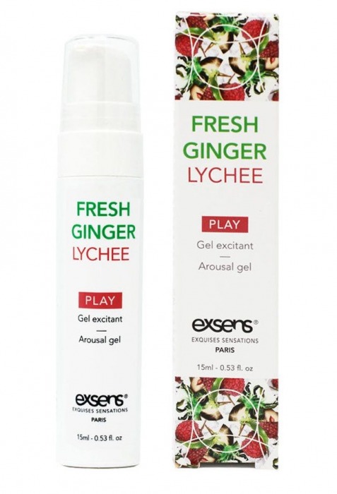 Возбуждающий гель Fresh Ginger Lychee Arousal Gel - 15 мл. - Exsens - купить с доставкой в Ижевске