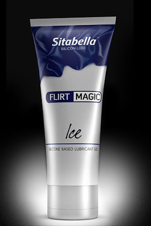 Силиконовая гель-смазка FLIRT MAGIC Ice с лёгким пролонгирующим эффектом - 75 мл. - Sitabella - купить с доставкой в Ижевске