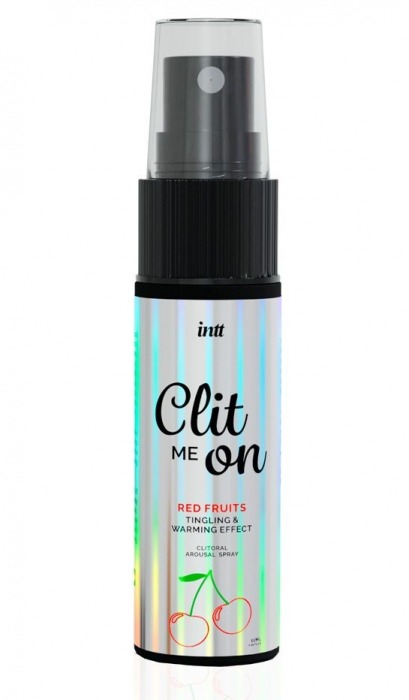 Клиторальный возбуждающий спрей Clit Me On Red Fruits - 12 мл. - INTT - купить с доставкой в Ижевске