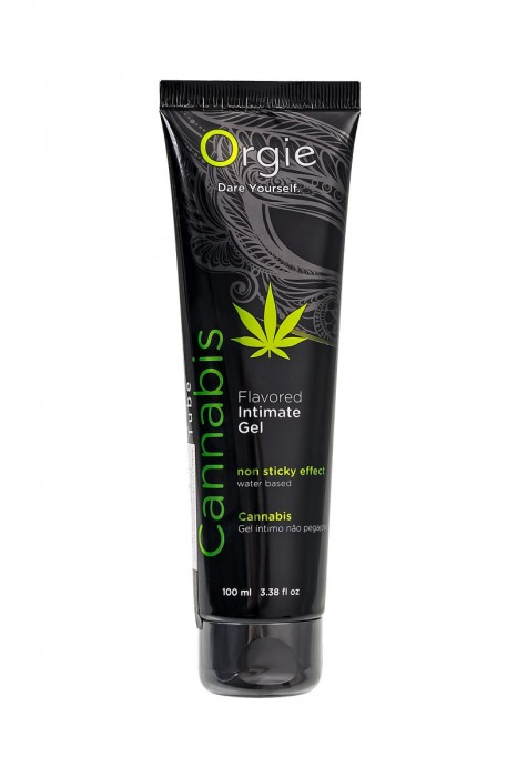 Интимный гель на водной основе ORGIE Lube Tube Cannabis - 100 мл. - ORGIE - купить с доставкой в Ижевске