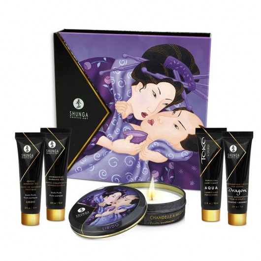 Подарочный набор Geishas secret из 5 предметов - Shunga - купить с доставкой в Ижевске