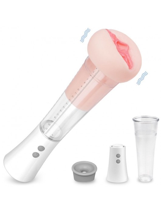 Автоматическая вакуумная помпа с реалистичной мягкой вставкой Max Kit - S-HANDE - в Ижевске купить с доставкой