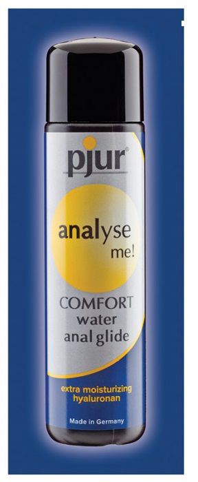 Анальный лубрикант pjur ANALYSE ME Comfort Water Anal Glide - 2 мл. - Pjur - купить с доставкой в Ижевске