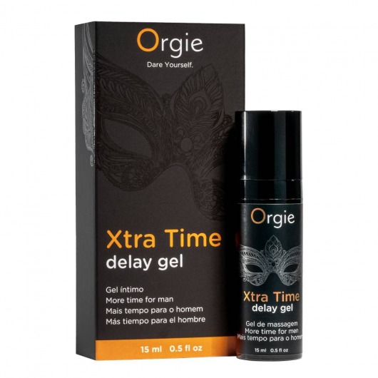 Продлевающий гель Orgie Xtra Time Delay Gel - 15 мл. - ORGIE - купить с доставкой в Ижевске