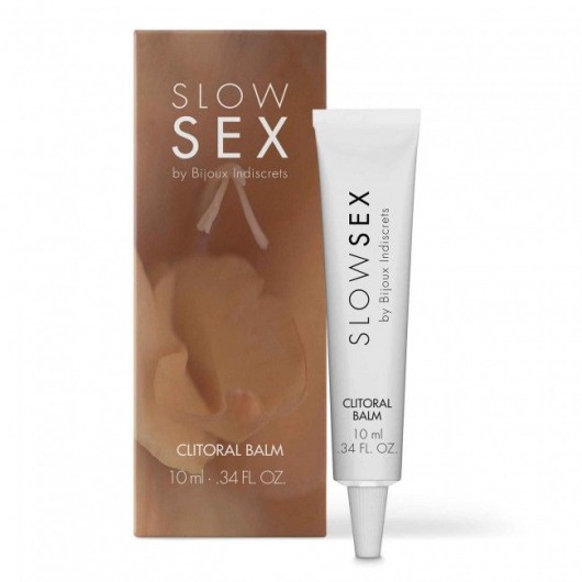 Бальзам для клитора Slow Sex Clitoral Balm - 10 мл. - Bijoux Indiscrets - купить с доставкой в Ижевске